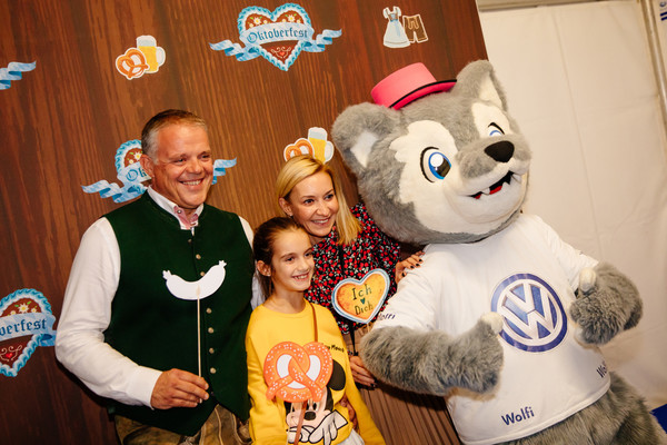 Boštjan Pepevnik, direktor Porsche Maribor; Wolfie, Volkswagen maskota
